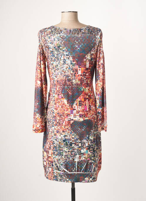 Rochie midi portocaliu EROKE femeie