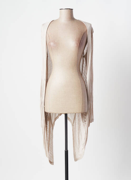 Vestă cu mâneci lungi bej CRISTINA GAVIOLI femeie