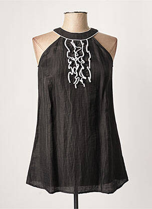 Tunică fără mâneci negru ANNE FONTAINE femeie