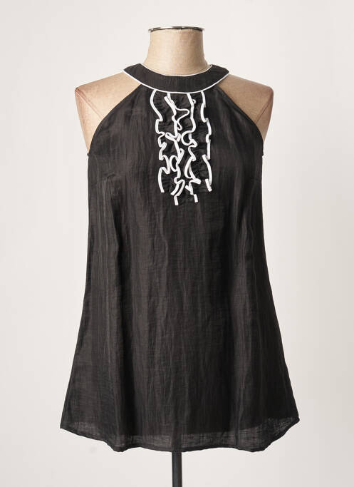 Tunică fără mâneci negru ANNE FONTAINE femeie