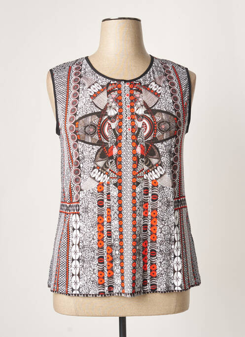 Top alb AVENTURES DES TOILES femeie