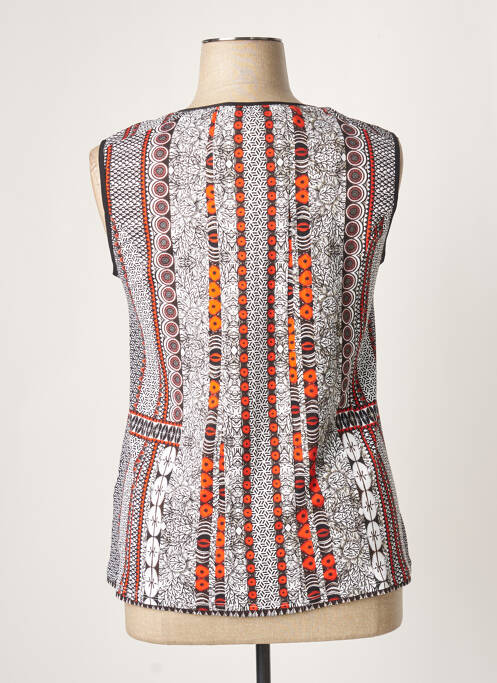 Top alb AVENTURES DES TOILES femeie