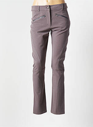 Pantalon slim elasticitate mărime normală gri GARELLA femeie