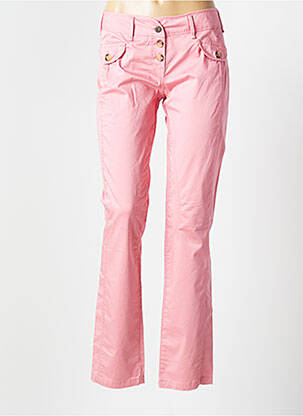 Pantalon slim talie joasă talie joasă roz CRISTINA GAVIOLI femeie