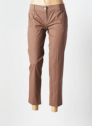 Pantalon 7/8 maro CRISTINA GAVIOLI femeie