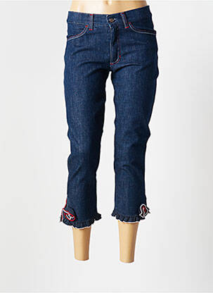 Pantalon trei sferturi albastru AQUAJEANS femeie