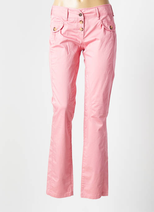 Pantalon slim talie joasă talie joasă roz CRISTINA GAVIOLI femme