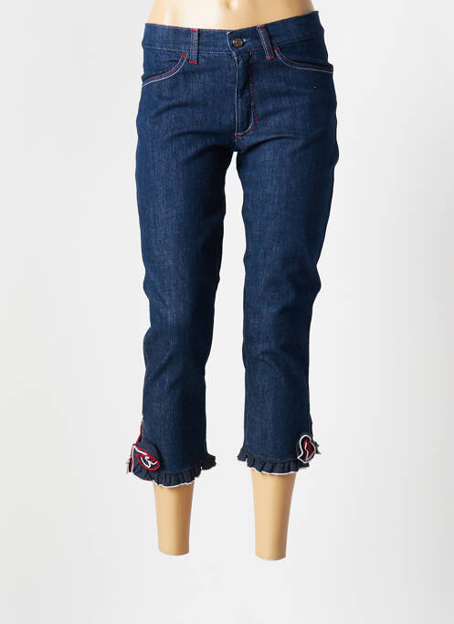 Pantalon trei sferturi albastru AQUAJEANS femeie