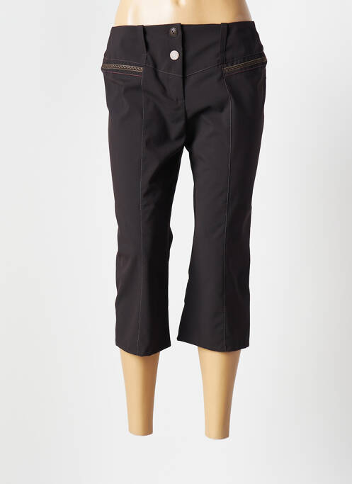 Pantalon trei sferturi talie joasă talie joasă maro GARELLA femme