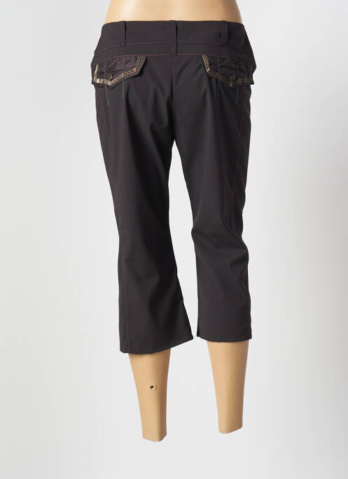 Pantalon trei sferturi talie joasă talie joasă maro GARELLA femme