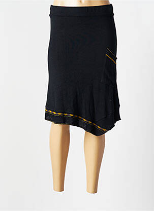 Fustă midi negru GARELLA femeie