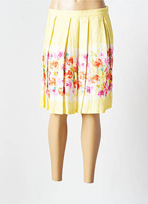 Fustă midi galben 100% BRASIL femeie