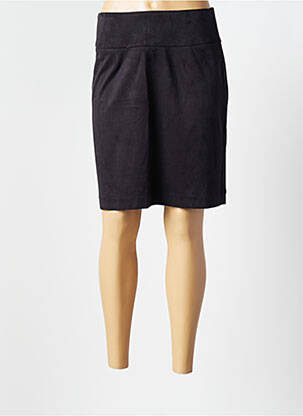 Fustă scurtă negru AVENTURES DES TOILES femeie