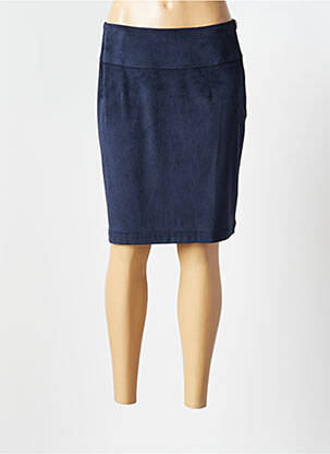 Fustă scurtă albastru AVENTURES DES TOILES femeie