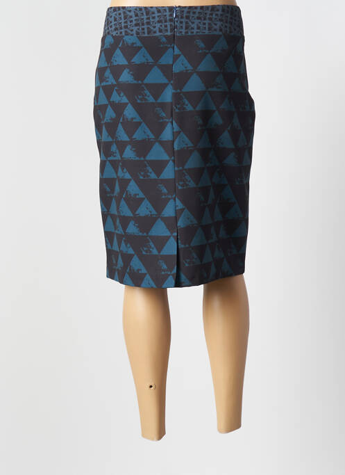 Fustă midi albastru AKHESA femeie