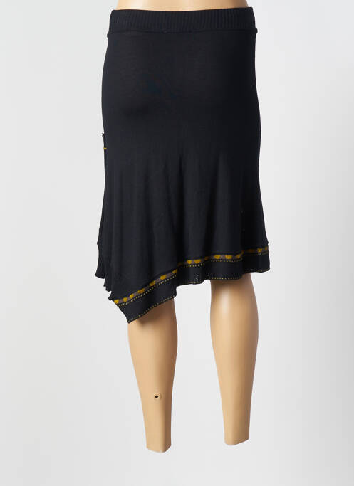 Fustă midi negru GARELLA femeie