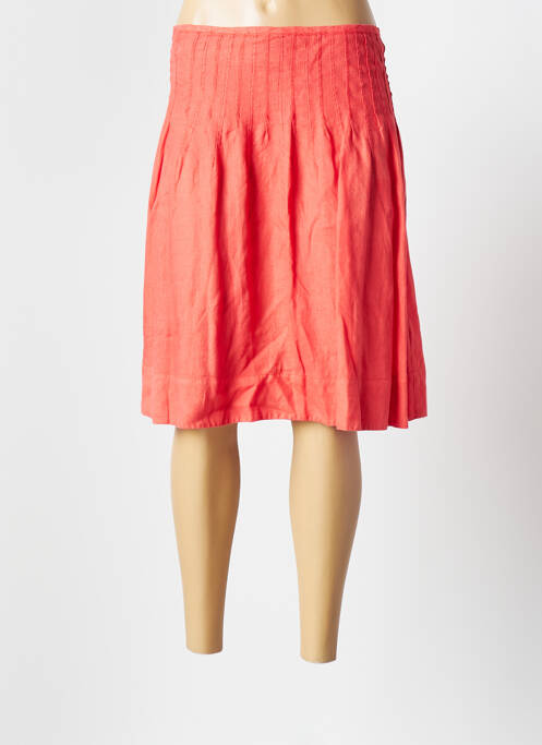 Fustă midi roz 120% LINO femeie