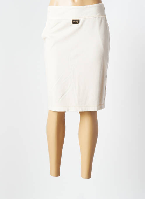 Fustă midi bej CRISTINA GAVIOLI femeie