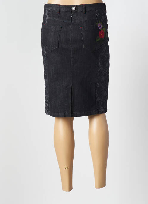 Fustă midi negru AQUAJEANS femeie