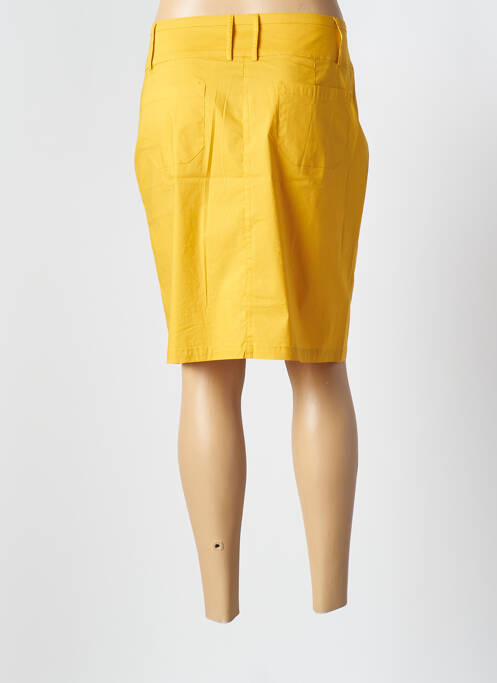 Fustă midi galben AVENTURES DES TOILES femeie