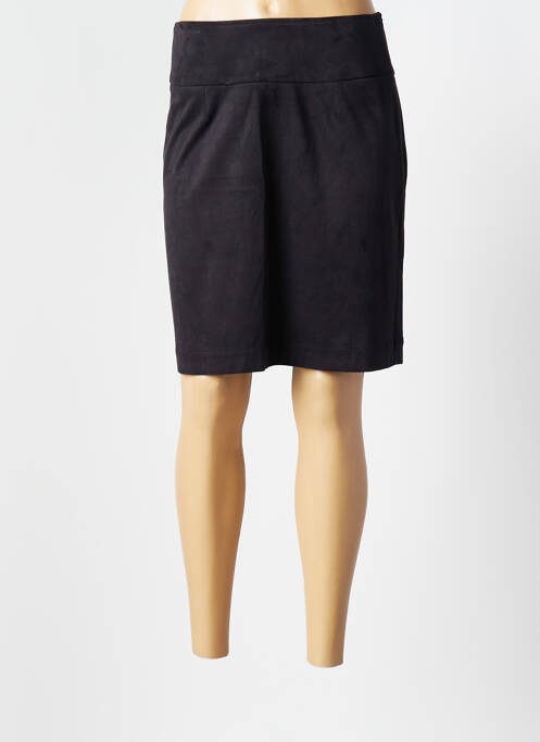 Fustă scurtă negru AVENTURES DES TOILES femeie