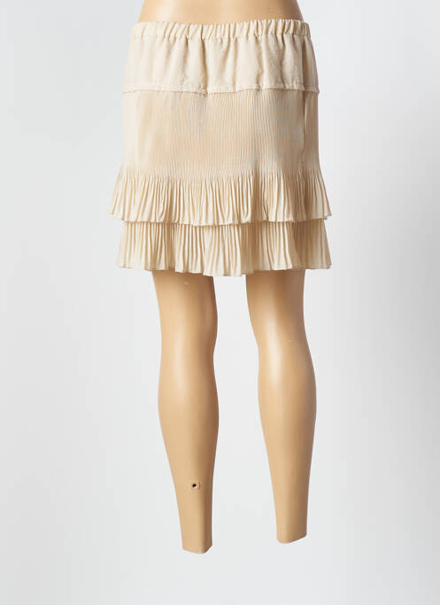 Fustă scurtă bej CRISTINA GAVIOLI femeie