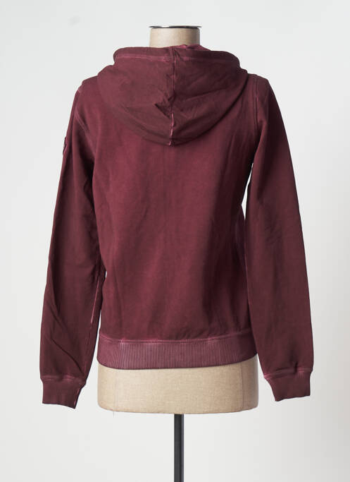 Jachete casual roșu FRENCH TERRY femeie