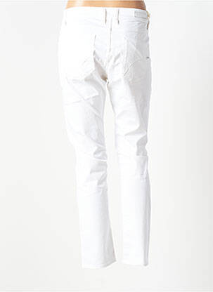 Pantalon slim elasticitate mărime normală alb GAS femeie