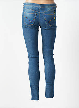 Pantalon slim talie joasă talie joasă albastru GAS femeie