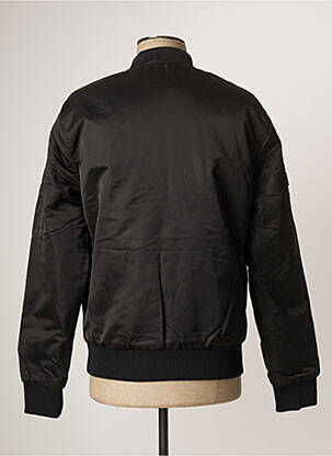 Geacă buzunare negru JACK & JONES bărbat