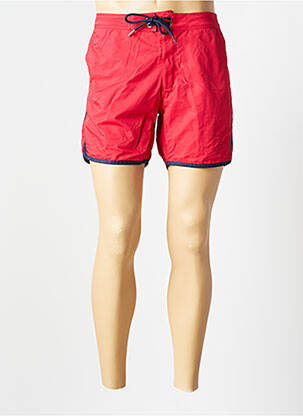 Șort de baie roșu KULTE bărbat