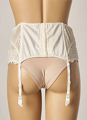 Corset/jartieră broderie bej AUBADE femeie