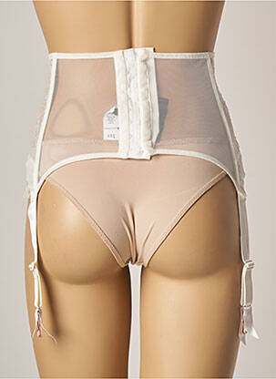 Corset/jartieră broderie bej CHANTAL THOMASS femeie