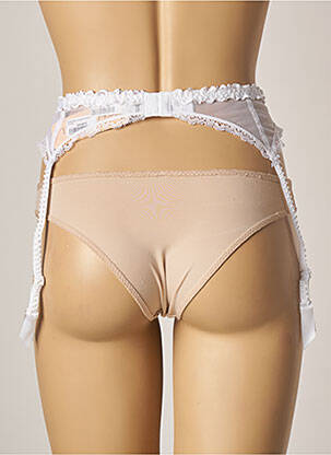 Corset/jartieră broderie alb LISE CHARMEL femeie