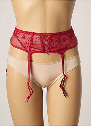 Corset/Jartieră roșu ANTINEA femeie