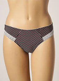 Tanga elasticitate negru ANTIGEL femeie