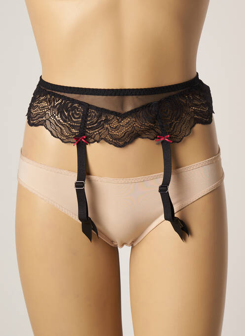 Corset/Jartieră negru ANTINEA femeie