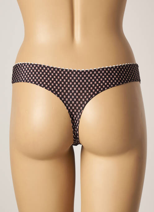 Tanga negru ANTIGEL femeie
