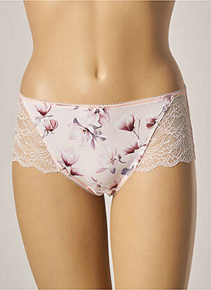 Shorty efect material satinat roz FANTASIE femeie