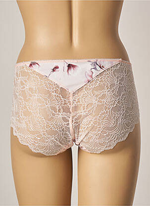 Shorty efect material satinat roz FANTASIE femeie