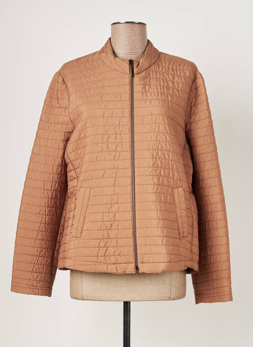 Geacă matlasată maro FRANK WALDER femeie