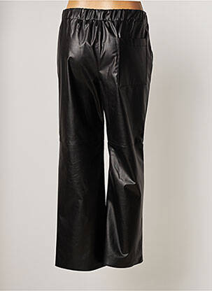 Pantalon larg buzunare mărime normală negru EMA BLUE'S femeie