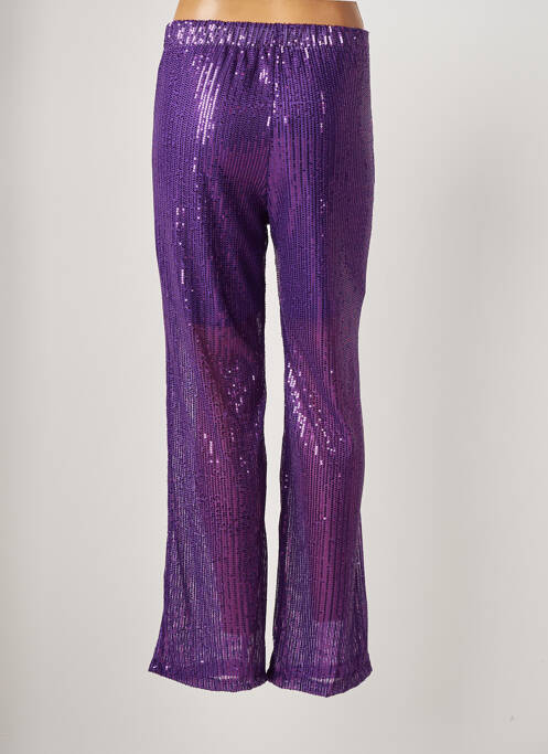 Pantalon larg violet MY LILI femeie