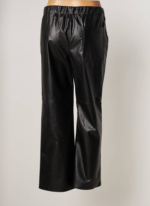 Pantalon larg negru EMA BLUE'S femeie