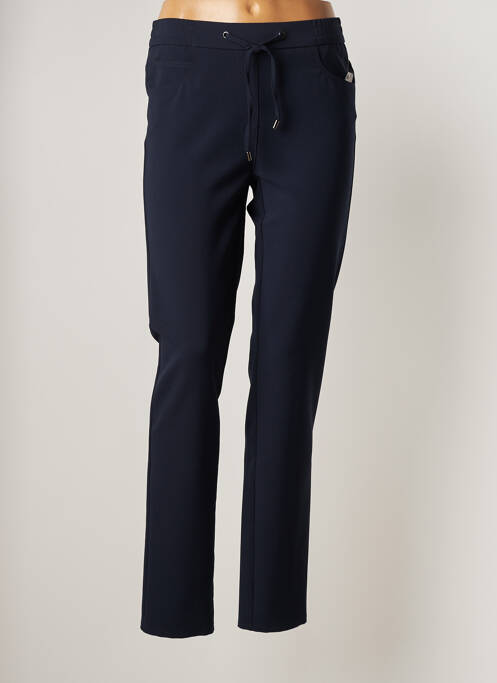 Pantalon slim albastru FRANK WALDER femeie