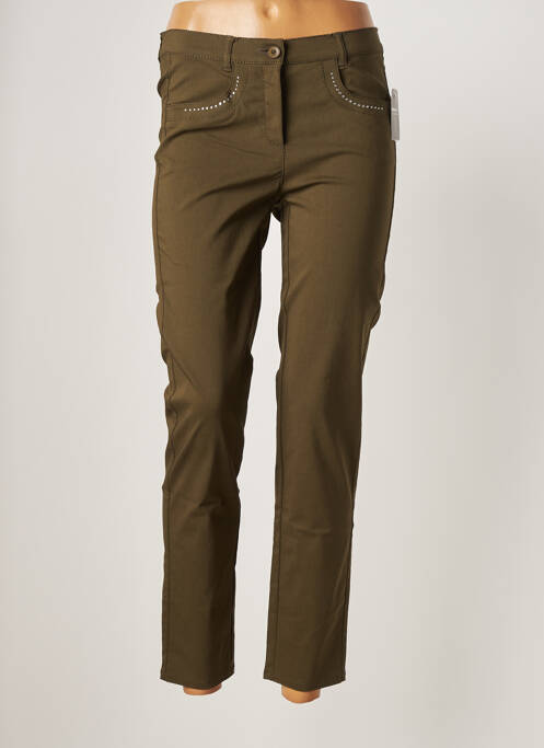 Pantalon 7/8 verde FRANK WALDER femeie
