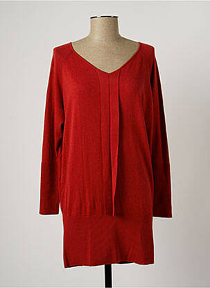 Tunică mâneci lungi maro SANDWICH femeie