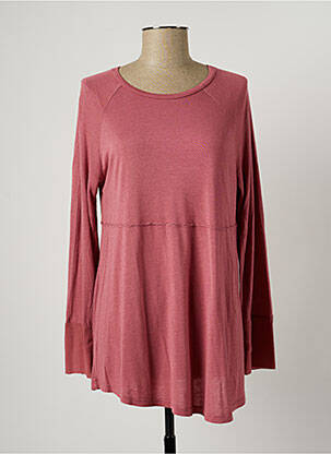 Tunică mâneci lungi roz DEHA femeie