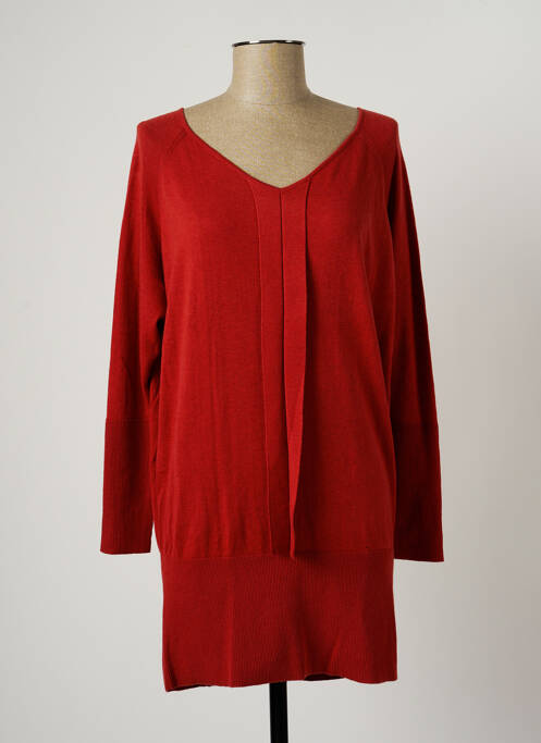 Tunică mâneci lungi maro SANDWICH femeie