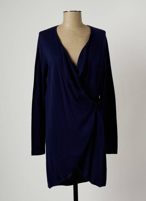 Vestă cu mâneci lungi albastru SANDWICH femeie